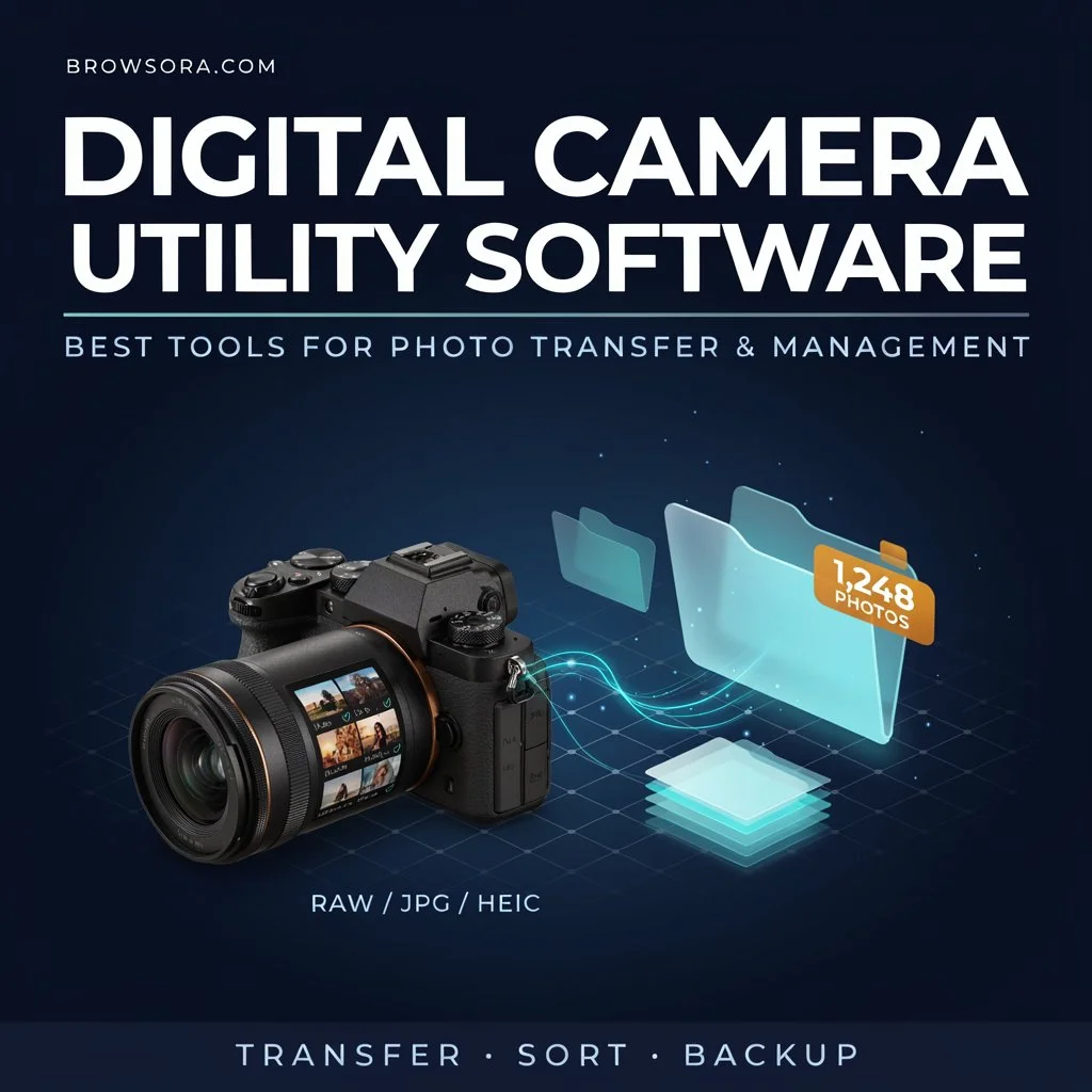Digital Camera Utility Software: Best Tools for Photo Transfer and Management