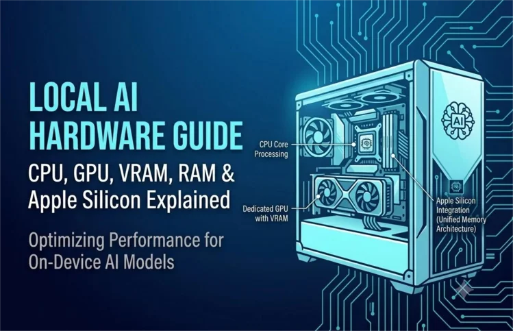 Local AI Hardware Guide: CPU, GPU, VRAM, RAM & Apple Silicon Explained